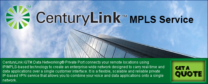 CenturyLink iQTM Data Networking® Private Port connects your remote locations using IP/MPLS-based technology to create an enterprise-wide network designed to carry real-time and data applications over a single customer interface.