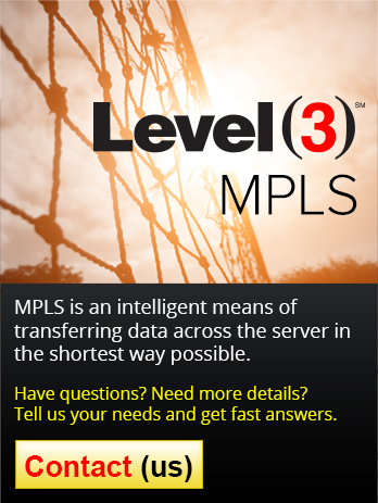 Level3 MPLS accelerates your website speed and efficiency that has a direct effect on your sales.